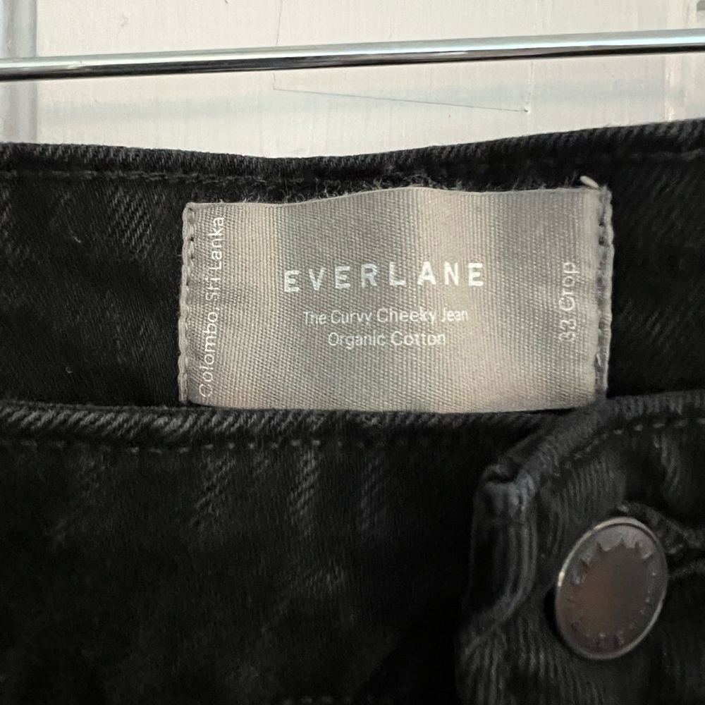Everlane Curvy Cheeky Crop Denim - Picture 1 of 4